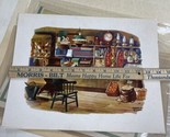 Vintage Frederick Elmiger Print Country Store 11” X 14” - $17.82
