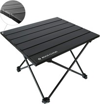 Black Rock Cloud Portable Camp Table, Lightweight Aluminum Folding Beach... - $32.95
