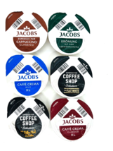 TASSIMO Coffee pods VARIETY Pack Cappuccino Crema Flat White Latte FREE ... - £8.92 GBP