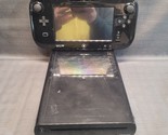Nintendo Wii U Deluxe 32GB Handheld System - Black (WUP-101(02)) BROKEN ... - $49.50