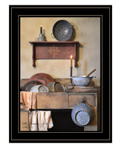 The Kitchen Sink 3 Black Framed Print Kitchen Wall Art - $99.49