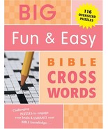 Big Fun &amp; Easy Bible Cross Words [Paperback] erik peterson - £7.71 GBP