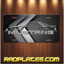 MUSTANG 5.0 Inspired Art on GRAY Aluminum Vanity license plate Tag New - £15.45 GBP