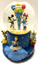 Disney WALT&#39;S 100th Birthday 6 3/4&quot; tall Mickey Pinocchio Snowglobe - £31.65 GBP