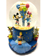 Disney WALT&#39;S 100th Birthday 6 3/4&quot; tall Mickey Pinocchio Snowglobe - $39.60