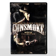 The Gunsmoke Movie Collection (3-Disc DVD, 1987-1992) Like New !  James Arness - £9.70 GBP
