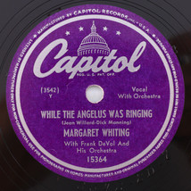 Margaret Whiting –While Angelus Was Ringing/My Dream Is Yours 78rpm Record 15364 - £13.94 GBP