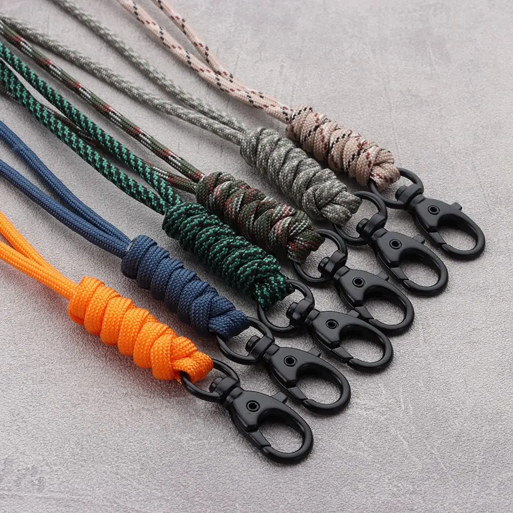 New Emergency Survival Backpack High Strength Key Ring Lanyard Rotatable Buckle - £9.75 GBP+