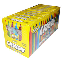 JoJo Crayon Sour Liquid Filled Bubble Gum (12x55g) - $45.35