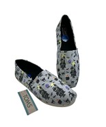 Toms Raindrop Witchcraft Belmont Shoe Womens 6.5 Gray Slip On Halloween ... - $40.99 CAD