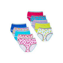 Wonder Nation Girls Brief Underwear, 10-Pack Assorted Colors Size 4 - £11.07 GBP
