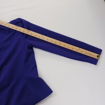 Leslie Fay Petite Collections Women's Purple & Black Blazer Jacket Size 6 image 7