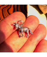 Excellent crafted Fantasy Charm Pendant Unicorn Horse - Sterling Silver - £25.16 GBP