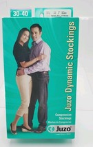 Juzo 30-40 mmHg Soft Compression Stocking Thigh Silicone Black 3512 AG S... - $53.20