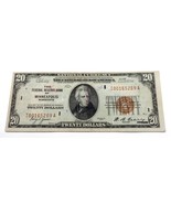 1929 $20 National Currency Note in XF Condition FR #1870-I - $238.29 CAD