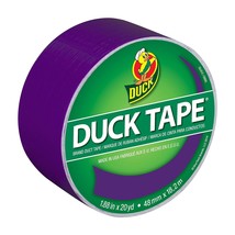 Duck 283138 Tape, Purple Duchess, 1.88 inches x 20 yards, Single Roll - £10.22 GBP