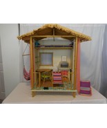 American Girl Lea Clark&#39;s Rainforest Hut Bamboo House Furniture Accessories - £154.88 GBP