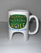 Golf Practice Putting Hole (Also Good for Coffee) Mug Shoebox Hallmark Inc. GUC - £6.22 GBP