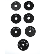 Set KIT LOT of 7x PINHOLE Ø 43,09mm mount inner diameter holes (12,5-6,2... - $34.95