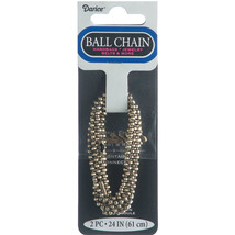 Ball Chain 1.8 mm X 24 Inches Bronze Plated - $492.71 MXN