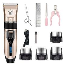 Electrical Pet Hair Trimmer Cutting Kit Grooming Clippers Set - £33.78 GBP+