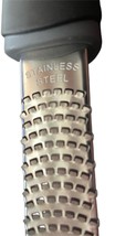 Cheese Grater &amp; Zester Stainless Steel Citrus Zester &amp; Cheese Grater - BlacK - £13.96 GBP