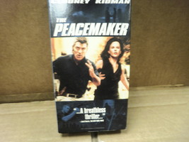 L44 THE PEACEMAKER GEORGE CLOONEY DREAMWORKS 1997 USED VHS TAPE - $3.28