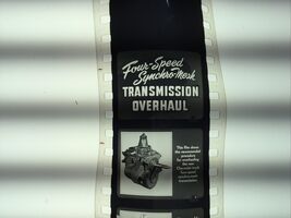 Vintage 1950s Chevrolet Dealers Training 4 SPEED SYNCHROMESH OVERHAUL 35... - $19.78