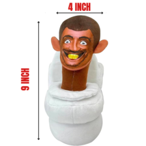 Skibidi Toilet Plush Stuffed Doll Toys Figure Toiletman Plushies Game Kids Gifts - £14.65 GBP