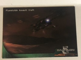Babylon 5 Trading Card #38 Planet Side Assault Craft - £1.54 GBP