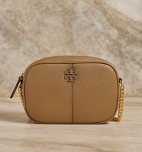 NWT Tory Burch Tiramisu Leather Mcgraw Camera Bag $350 - $350.00