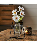 Hanging Glass Jar Vase with Metal Stand (Set of 2) - $1,171.68 MXN