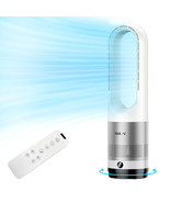 Bladeless Fan, 22&quot; Quiet Cooling Tower Fan with Remote, Touch, 90° Oscil... - $9,122.53 MXN