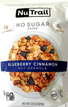 NuTrail Nut Granola Blueberry Cinnamon No Sugar Added 22 Oz EXP 11/2025 - $470.14 MXN