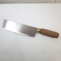 Vintage Russell Green River Works Knife Nakiri Butcher Cleaver Chopper Vegetable - £50.34 GBP