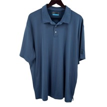 PGA Tour Short Sleeve Blue Polo Size XXL - £9.60 GBP