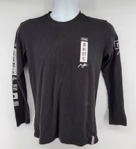 Tatami Jiu-Jitsu Core Fit Long Sleeve T-shirt Size S Black - £21.63 GBP