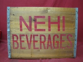Vintage Nehi Wooden Crate Original Albany New York - £118.69 GBP