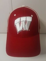 Wisconsin Badgers Kitzhaber NCAA Authentic Zephyr The Z Hat Size 7 Fitted Cap - £15.56 GBP