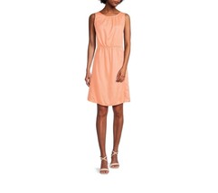 Beachlunchlounge Peach Sleeveless Ruched Waist Dress Size Xxl 2XL - £14.93 GBP