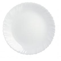 White Dinner Plate 27cm - Feston - Luminarc - $12.00