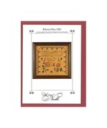 Rebecca Price 1825 Sampler - Cross Stitch Pattern - $14.99