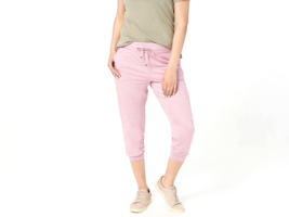 zuda Regular Z-Cool Cropped Joggers - Heather Lilac Blush, XL - £13.68 GBP