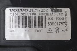 07-14 Volvo XC90 Xenon HID AFS Headlight Passenger Right RH - POLISHED image 9