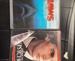 LOT OF 2: American Psycho (Uncut) (Killer Collector&#39;s Ed.) + JAWS VERY NICE - £5.54 GBP
