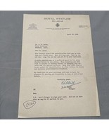 Hotel Statler St. Louis Letter 1935 Texas State Representative B. E. Quinn - €27,56 EUR