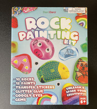 Dan&amp;Darci Rock Painting Kit for Kids - Arts and Crafts for Girls &amp; Boys - $14.95