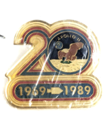 Apollo 11 20th Anniversary Rockwell NASA Moon Landing Memorabilia Pin 19... - $21.03 CAD