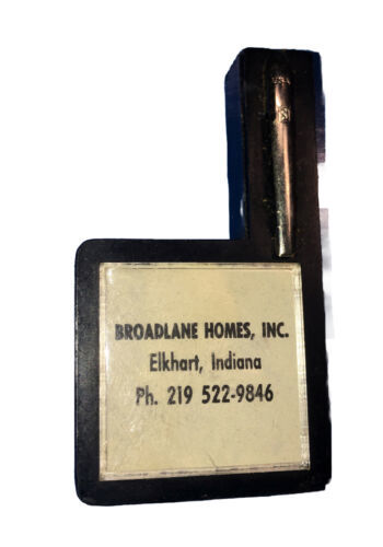 Broadband Homes Elkhart, IN Vintage Clip-On Small Promo Tape Measure - $6.80