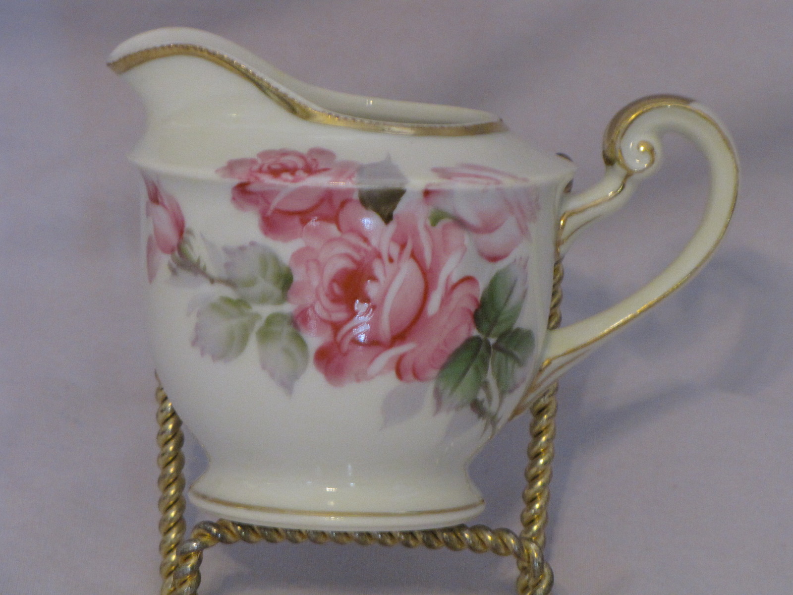 Primary image for Gold China Creamer Made in Occupied Japan